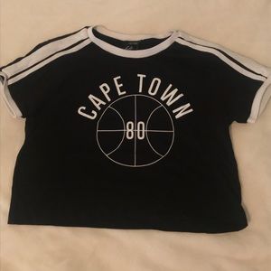 Capetown Basketball Crop top